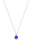 Tanzanite and Diamond Pendant Necklace [2DTNZ0075]
