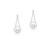 Pearl And Diamond Earrings [2ECPX1555]