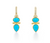 Turquoise Earrings [2ETRQ0097]