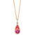 Gemstone and Diamond Pendant [2NGDO0401]