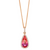 Gemstone and Diamond Pendant [2NGDO0401]