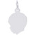 Small Boys Head Charm [2YCHM0701]