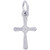 Small Fancy Cross Charm [2YCHM0934]