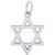 Star Of David Charm [2YCHM1115]