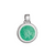 Large Light Green Saint Christopher Pendant [2YCHM1686]