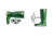 Green Enamel Wellington Boot [2YGCL0175]