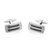 Two Row Rope Design Cufflinks [2YGCL0306]