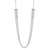 Necklace in Sterling Silver and Rhodium Plate [2YLNK0217]