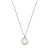 Lollipop Diamond Pendant in Sterling Silver [2YSDP0057]