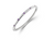 Gemstone Bracelet in Sterling Silver and Rhod [2YSGB0273]