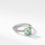 Chatelaine Ring with Prasiolite and Diamond [2YURR1492]
