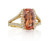Gemstone and Diamond Ring in 18k Yellow Gold [3LGDR1241]