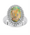 Opal and Diamond Ring [3LOPL0419]