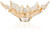 Crystal Champs Elysees Gold Small Bo [7CGIF5795]
