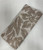Deco Floral Taupe Napkin [8TNAP0148]