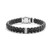 Black Caviar Ceramic Single Station Diamond Bracelet [2YSDB0320]