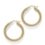 Gold Twist Hoop Earrings [JEHOP0016]