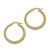Gold Textured Hoop Earrings [JEHOP0018]