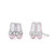 Enamel Ballet Slipper Earrings [JESTD0073]