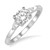 Round Three Stone Engagement Ring [JRENG0034]