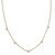Diamond Station Necklace [1NDBY0203]
