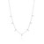 Delicato Diamond Bar Station Necklace [JNSTN0005]