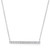 Diamond Bar Necklace [1NADX2456]
