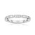 Diamond Milgrain Ring [1WADX5280]