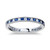 Sapphire & Diamond Eternity Ring [1WSDX0631]