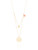 Gold Heart Medallion Necklace [JNOTH0097]