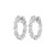Extra Small Confetti Hoop Earrings
 [1EAHP0981]