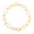 Designer Gold Link Bracelet [2BAGX3169]