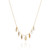 Oval Drop Station Necklace [JNOTH0090]