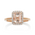 Morganite and Diamond Ring [JROTH0034]