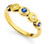 Blue Sapphire and Diamond Ring [JROTH0213]