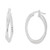 Oval Hoop Earrings [JEHOP0074]
