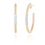 Diamond Hoop Earrings [JEHOP0176]
