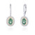 Alexandrite and Diamond Drop Earrings [JEOTH0361]