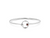 Garnet Bangle Bracelet [2YSGB0277]