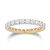 Half & Half Diamond Eternity Band Ring [JRBND0166]