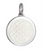 Medium White Friendship Knot Pendant [2YCHM1765]