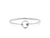 Amethyst Bangle Bracelet [2YSGB0280]