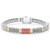 Signature Caviar Pink Sapphire Bracelet [JBOTH0319]