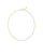 Extra Small Oval Chain Necklace [2NAGX3243]