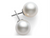 White South Sea Pearl Stud Earrings [2CPSE0499]