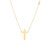 Polished Cross Pendant Chain [2DCRS1011]