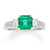 Emerald and Diamond Ring [1FEDX0661]