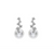 Classic Akoya and Diamond Earrings  [JEOTH0428]