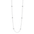 Diamond Station Necklace [1NDBY0256]