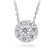 Tessa Circle Diamond Pendant [JNPEN0215]